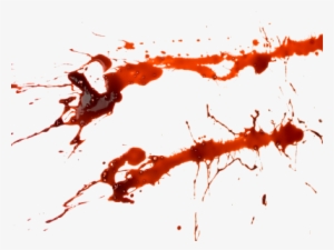 Blood Png Splashes - Blood Splatter Png Transparent Background #4249616