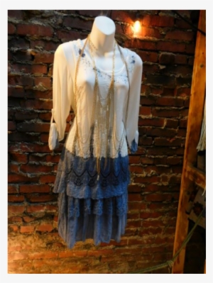 Blue Splatter Italian 2 Piece - Mannequin #4250001 Blue Splatter Italian 2 Piece - Mannequin #4250001