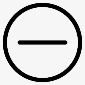 No Entry Sign Vector - Minus Button Icon #4250214