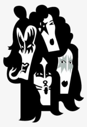 Kiss Logo - Rock Band Logo Vector #4250367