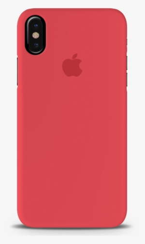 Red Back Cover Case For Iphone X - Color #4250416