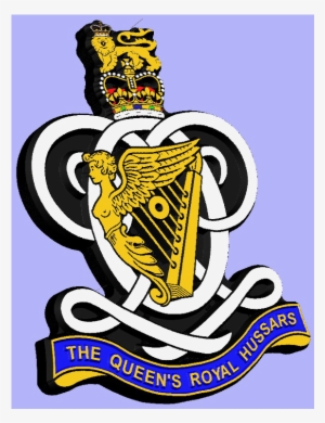 Queen's Royal Hussars Clock 400x320x18mm Oak - Queen's Royal Hussars #4250763