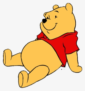 Png Image Information - Winnie The Pooh Lying Down - Free Transparent ...