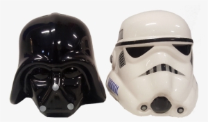 Darth Vader & Stormtrooper Salt And Pepper Shakers - Star Wars Darth Vader And Stormtrooper Salt #4251331