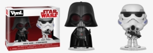 Figures Star Wars Darth Vader Stormtrooper - Vinyl Darth Vader Stormtrooper #4251363