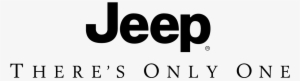 Jeep There's Only One Logo Vector - Jeep Logo And Slogan #4251539