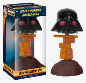 Angry Birds/star Wars - Angry Birds Star Wars Wacky Wobbler Darth Vader Piggy #4251923