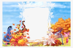 Winnie De Poh Printable Letters, Baby Disney, Disney - Framed Winnie The Pooh 3d Friends #4251925