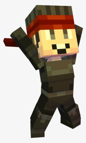 Low Poly 3d Model - Pixel Guy Animation Png #4252408