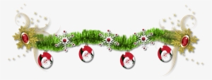 Guirlande Noel Rouge Png - Christmas Ornament #4252896