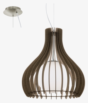 Lampara Colgante De Techo - Wooden Pendant Lights Uk #4253225