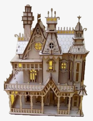 Victorian Doll House - Victorian House Paper Model #4253375