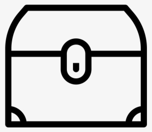 Closed Treasure Chest Icon - Bank Money Outline #4253488