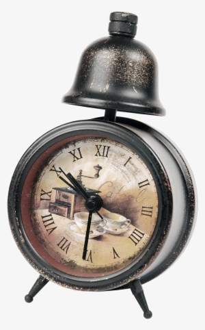 Pintado A Mano De Un Antiguo Reloj Despertador Png - Portable Network Graphics #4253496