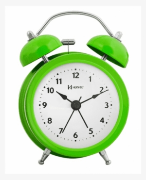 Despertador Relógio Herweg Verde Brilhoso - Despertador Quartz Herweg 2704 072; #4253570