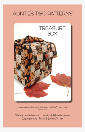 At254 Treasure Box - Aunties Two Patterns-treasure Box #4253913