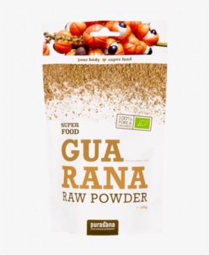 Purasana Superfood Guarana 100 G - Purasana Organic Guarana Powder #4254168