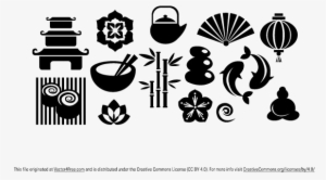 Japanese Elements Png Photo - Japan Vector Symbols #4254200