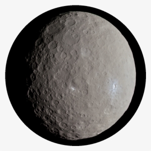 Ceres, A Dwarf Planet, Is The Largest Object In The - Ceres Dwarf Planet Png #4254235