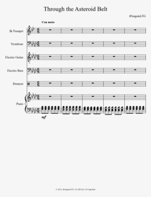 Through The Asteroid Belt Sheet Music Composed By Tpenguinltg - Sound Of Silence Tenor Sax #4254408