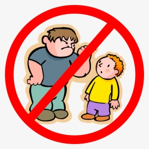Anti Bullying Clip Art - No To Bullying Clipart #4254810