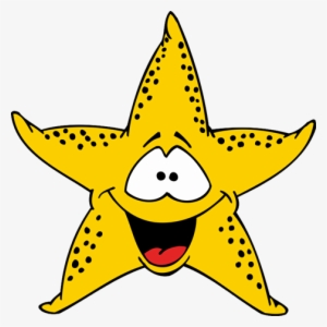 Vinilo Decorativo Infantil Estrella De Mar Amarilla - Moldes Estrellas De Mar #4255029