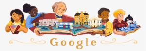 The Google Doodle Honors The Father Of Modern Philanthropy - George Peabody Google Doodle #4255240