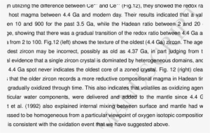 Shows The Image Of A Cross Section Of The Hadean Earth - Letra Capital #4255383