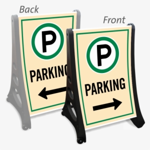 Parking Sidewalk Sign Kit - Selfparking Sign #4256027