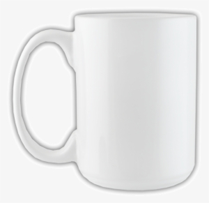 White C-handle Ceramic Mug - Ceramic #4256131