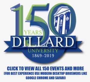 150 Logos Colorful Btn - Dillard University #4256201