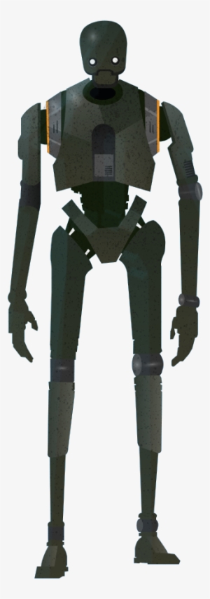 Final Design - Star Wars: Rogue One K-2so Security Droid Cut Out #4257429