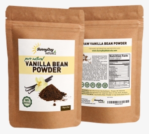 Ground Vanilla Bean Sunny Day Naturals Raw Natural - Raw Vanilla Bean Powder #4257519