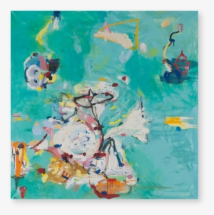 Love On A Mountain • Oil On Linen • 48 X 48 Inches - Modern Art #4257521