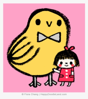 Big Bird And Girl © Flora Chang #4257630
