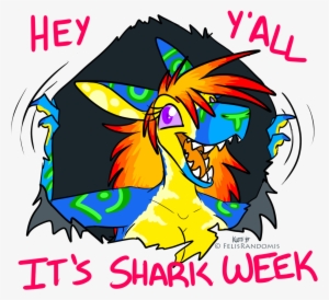 Shark Week 2k18[closed] - Cartoon #4258198