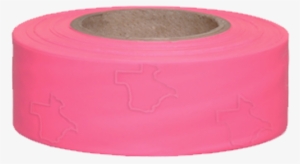 Presco Pink Texas Roll Flagging Tape - Presco Txpg-658 150 Length X 1-3 16 Width Pvc Film #4258202