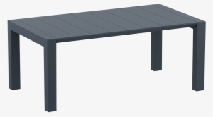 Dark Grey Outdoor Rectangle Dining Table With Expandable - Connubia Calligaris Esstisch Gate #4258775