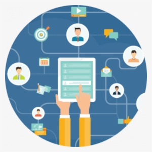 Vision Virtual Assistant Circle - Too Many Touch Points #4259416