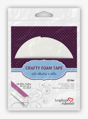 Scrapbook Adhesives Crafty Foam Tape White #4259478