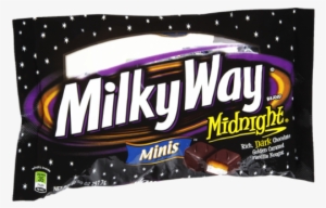 Milky Way Midnight Minis Golden Caramel Vanilla Nougat - Milky Way Chocolate Midnight #4259618