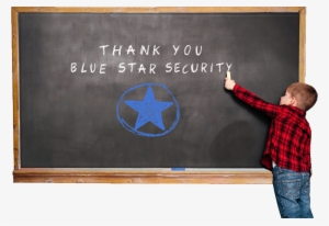 Thank You Blue Star Security - Teacher #4259713