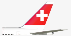 Swiss International Air Lines Took Delivery Of The - Swiss Airplane Transparent #4259872