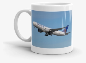 United Boeing 777 Coffee Mug - United Airlines #4259941