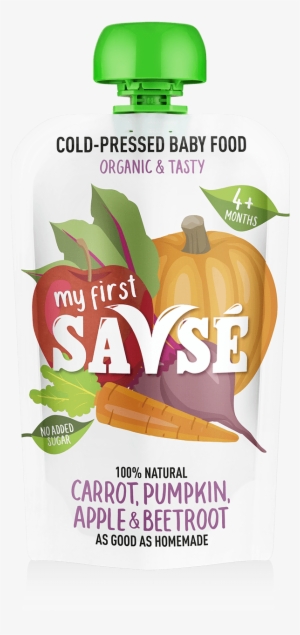 My First Savse Carrot Pumpkin Apple And Beetroot - My First Savse Blueberry, Prune, Plum, Apple #4260388