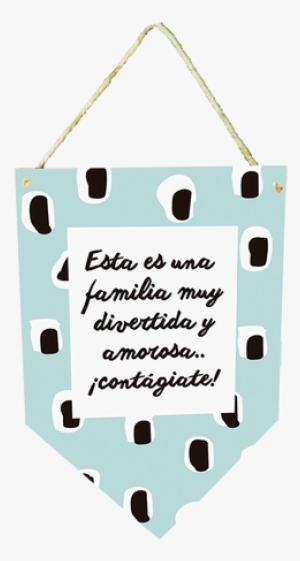 Banderín En Mdf Con Cuerda Para Colgar 30 X 20 Cm - Poster #4260408