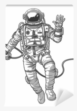 Drawings Of An Astronaut #4260783