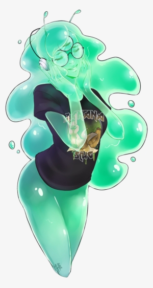My Very First Slime Girl Monster Oc Thing Listening - Anime Slime Girl Characters #4261031