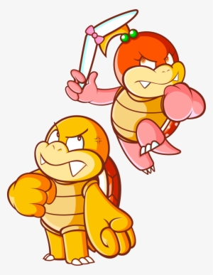 Astronaut Clipart Team - Super Mario Boom Boom And Pom Pom #4261084