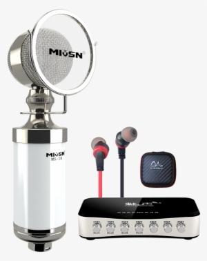 Charm T6-2 External Sound Card Set Mobile Phone Shouting - Microphone #4261141